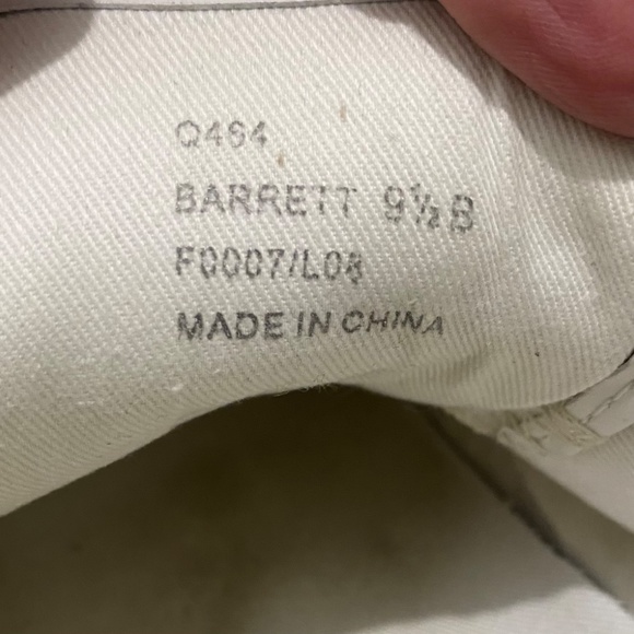Coach multi color Barrett sneakers - Picture 3 of 4